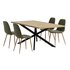 Nortoft L Table Ch Ne Bistrup Chaises Olive Jysk