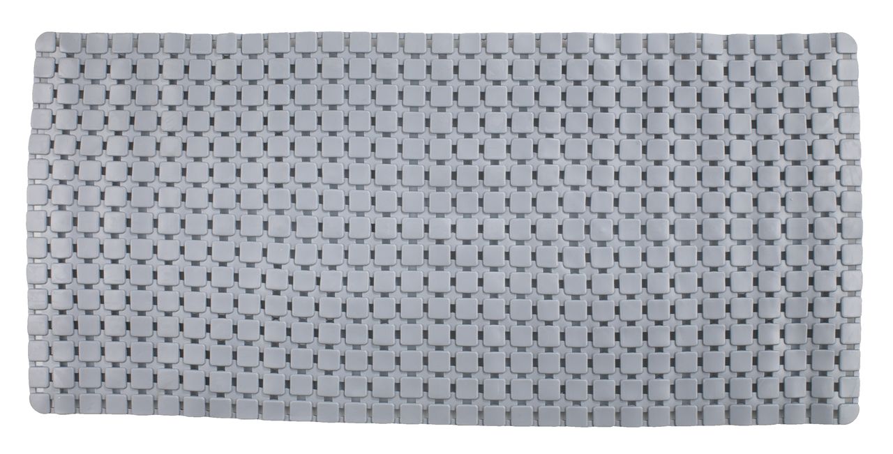 grey non slip bath mat