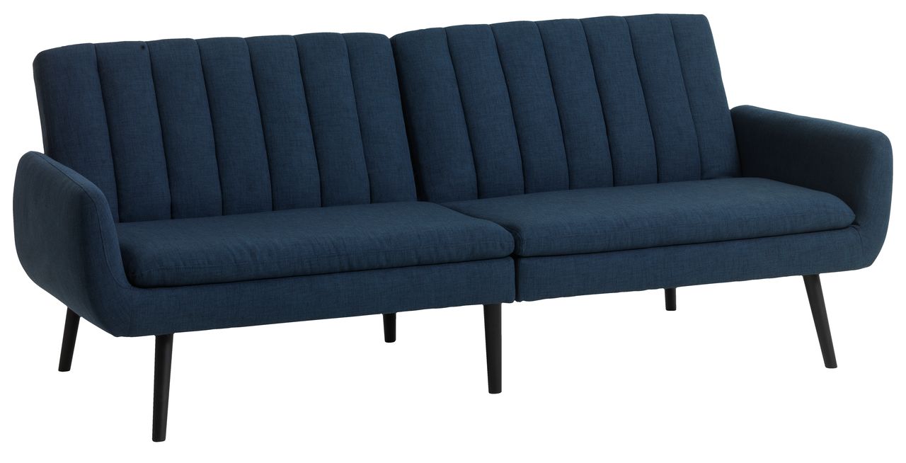 Sofa bed HARNDRUP dark blue JYSK