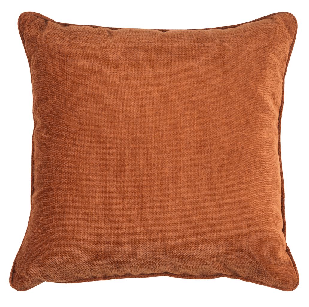 Zierkissen HORNFIOL 45x45 rost DÄNISCHES BETTENLAGER