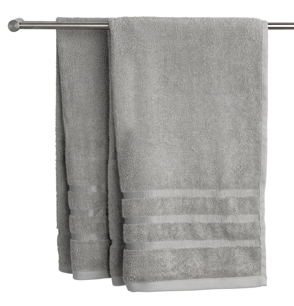 Hand towel YSBY 50x90 light grey JYSK