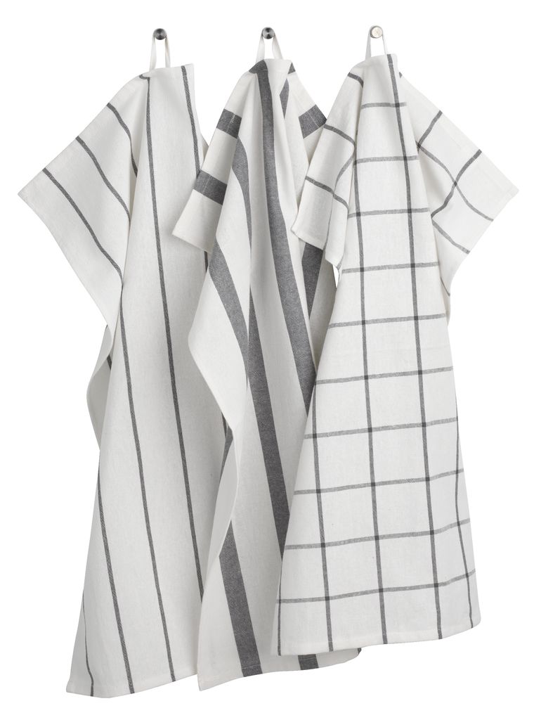 Tea towel FLEKKMURE 50x70 pack of 3 JYSK