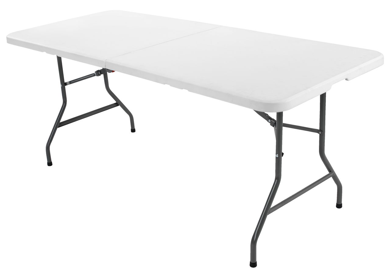 Folding table KULESKOG W75xL180 white | JYSK