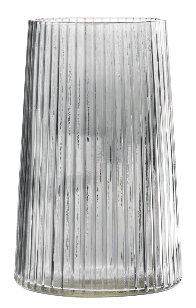 Vase ROY D13xH20cm grey JYSK