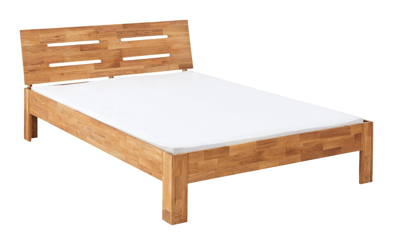 Estructura de cama OLSKER 150x190 roble