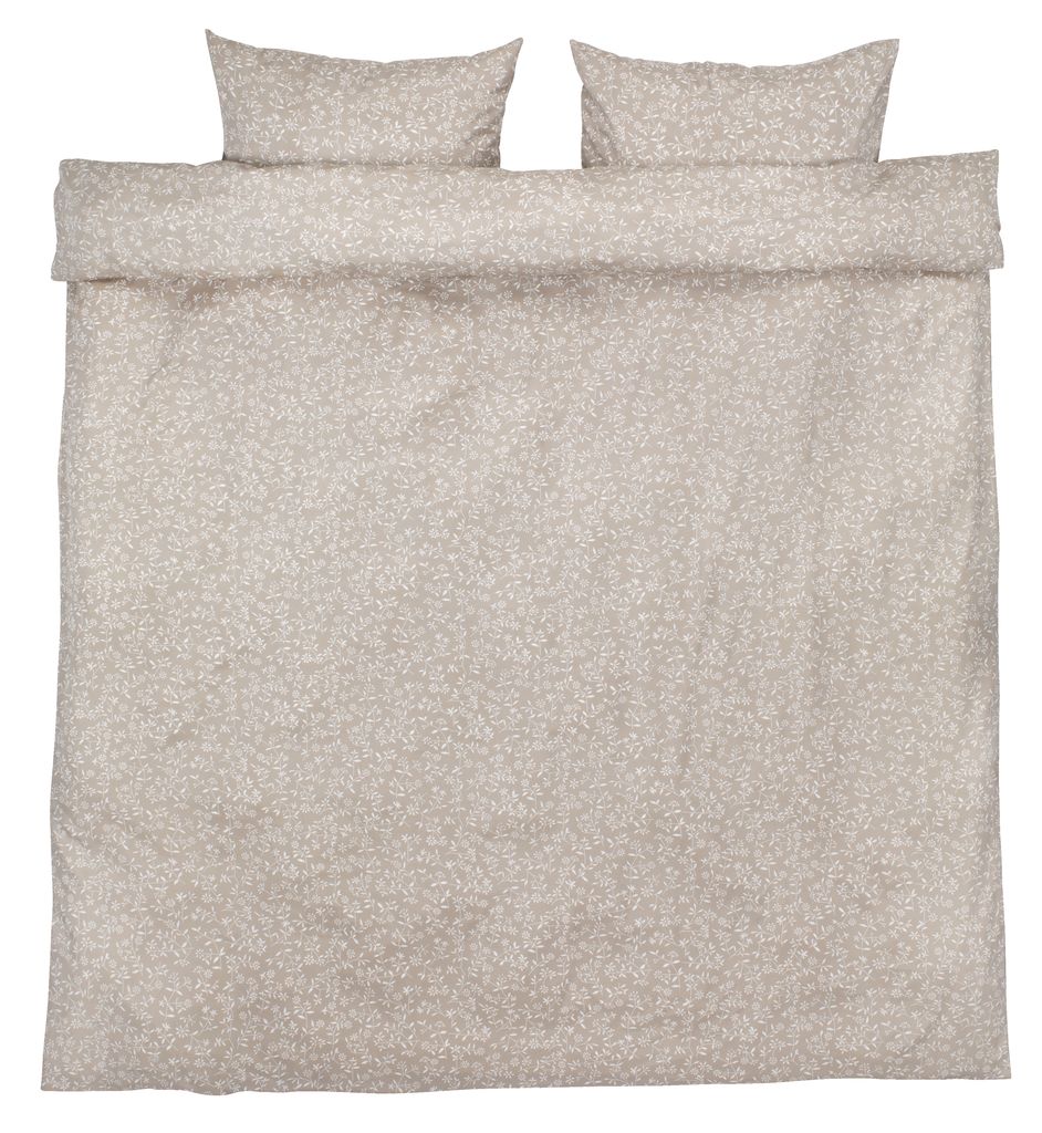 Duvet cover set BELLA Micro Double grey JYSK