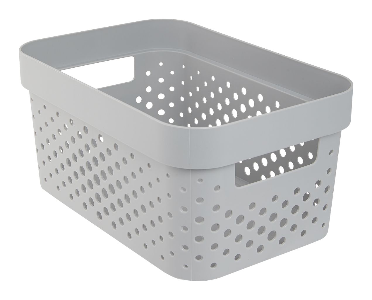 Korb INFINITY 4,5L Plastik grau | JYSK