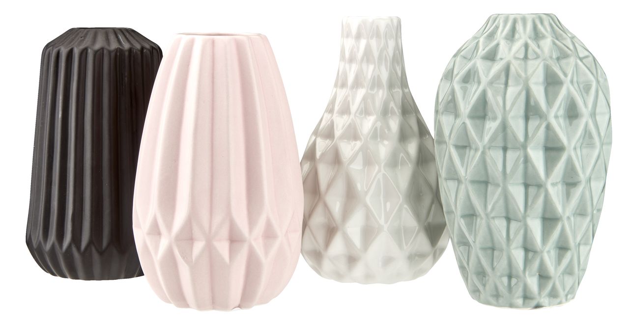 Vase ERIKSEN Ø9cm assorti JYSK