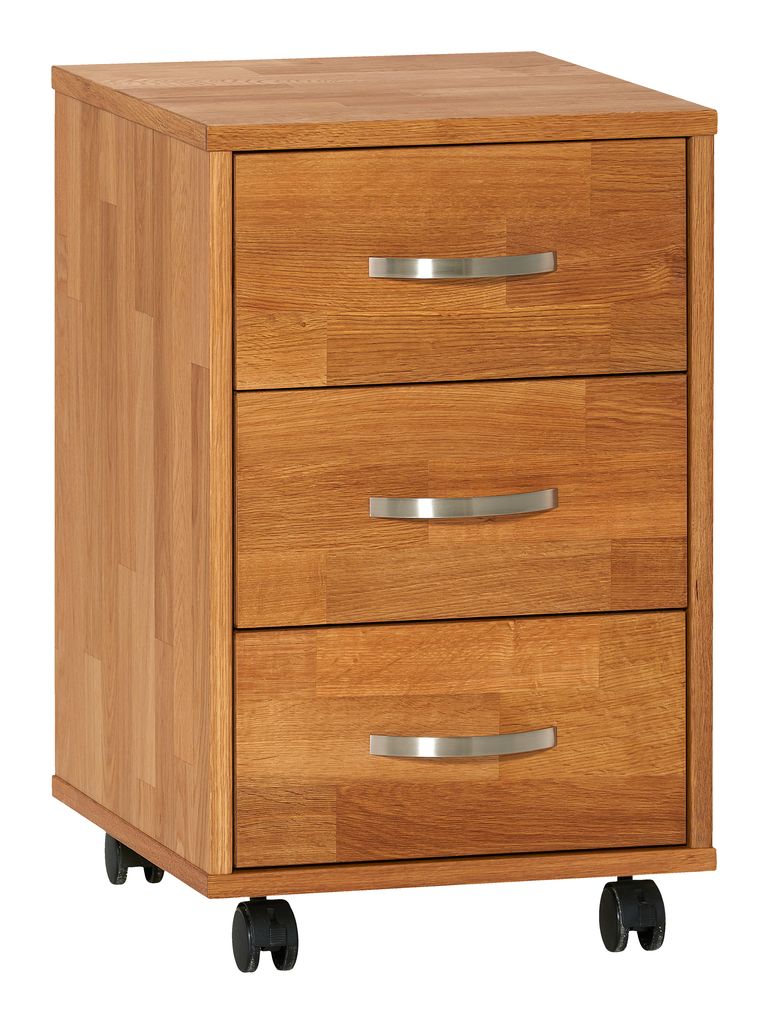 Cajonera HAGE 3 cajones roble JYSK