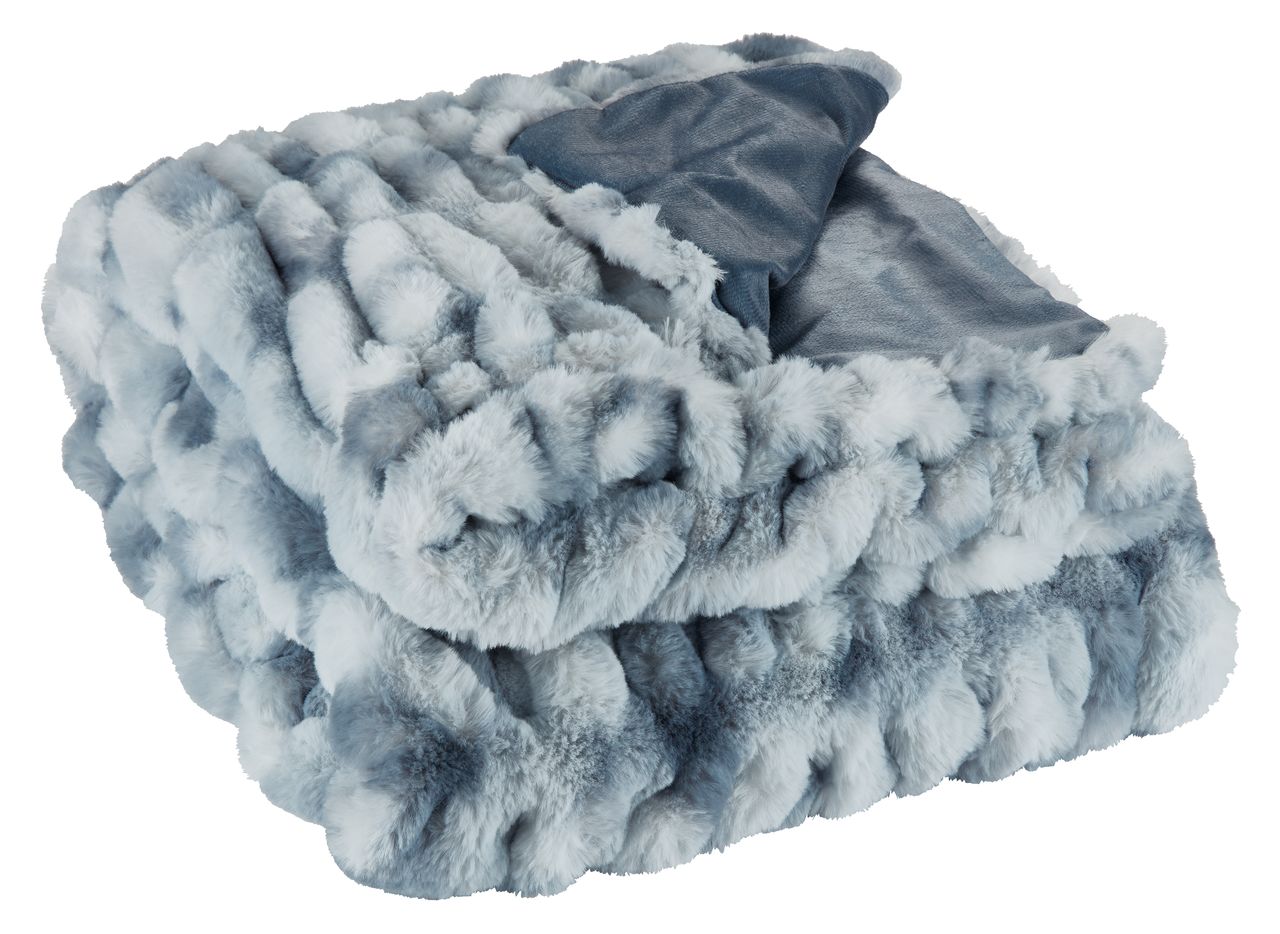 Kuscheldecke ERANTHIS 130x170 blau JYSK