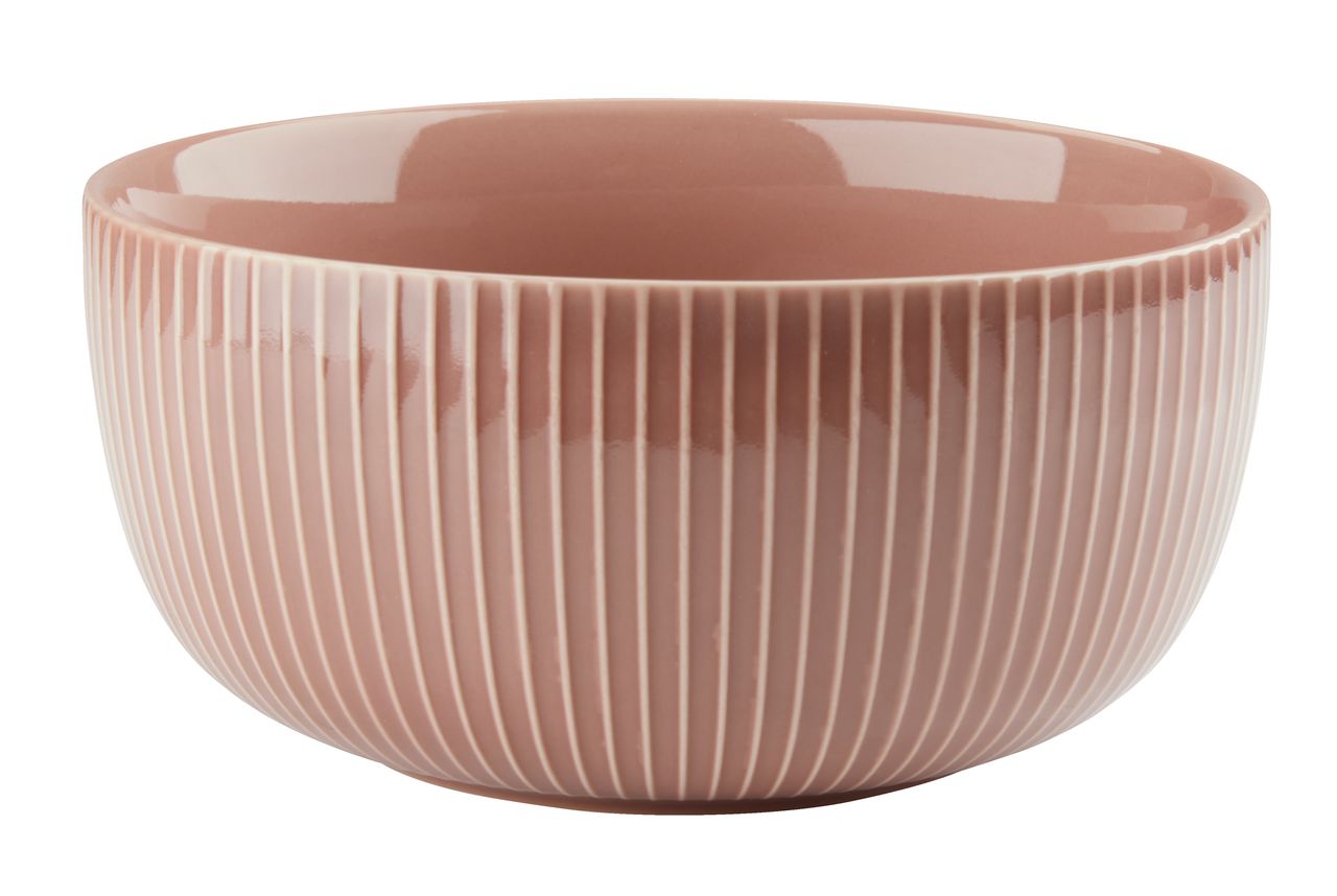 Schale NIELS Ø20xH10cm rosa JYSK