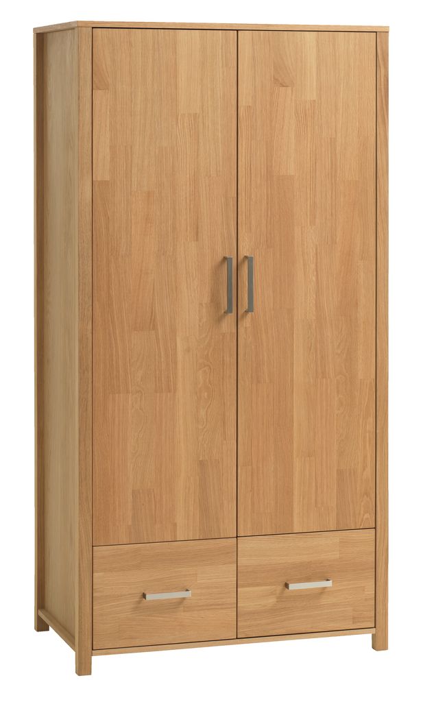 Kleiderschrank HUGGET 96x190 eiche JYSK