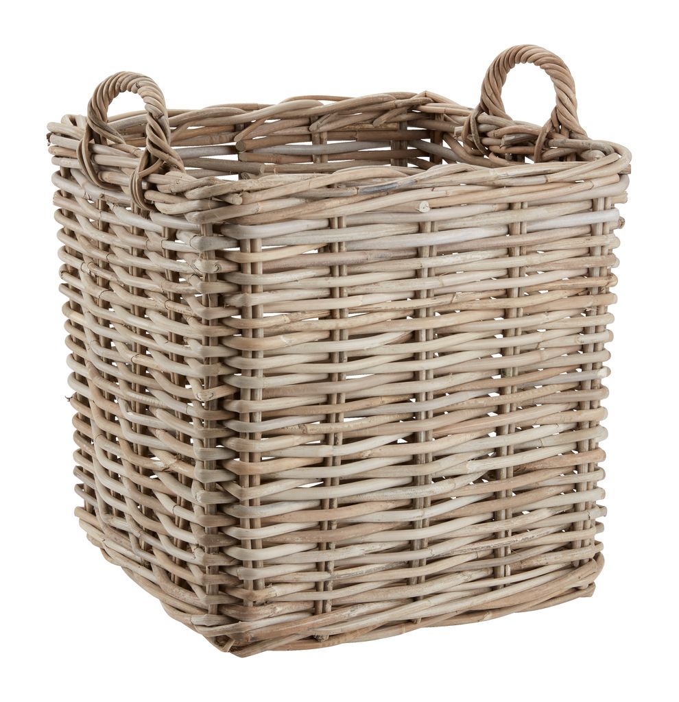 Korb LUNA B40xL40xH48cm grau JYSK