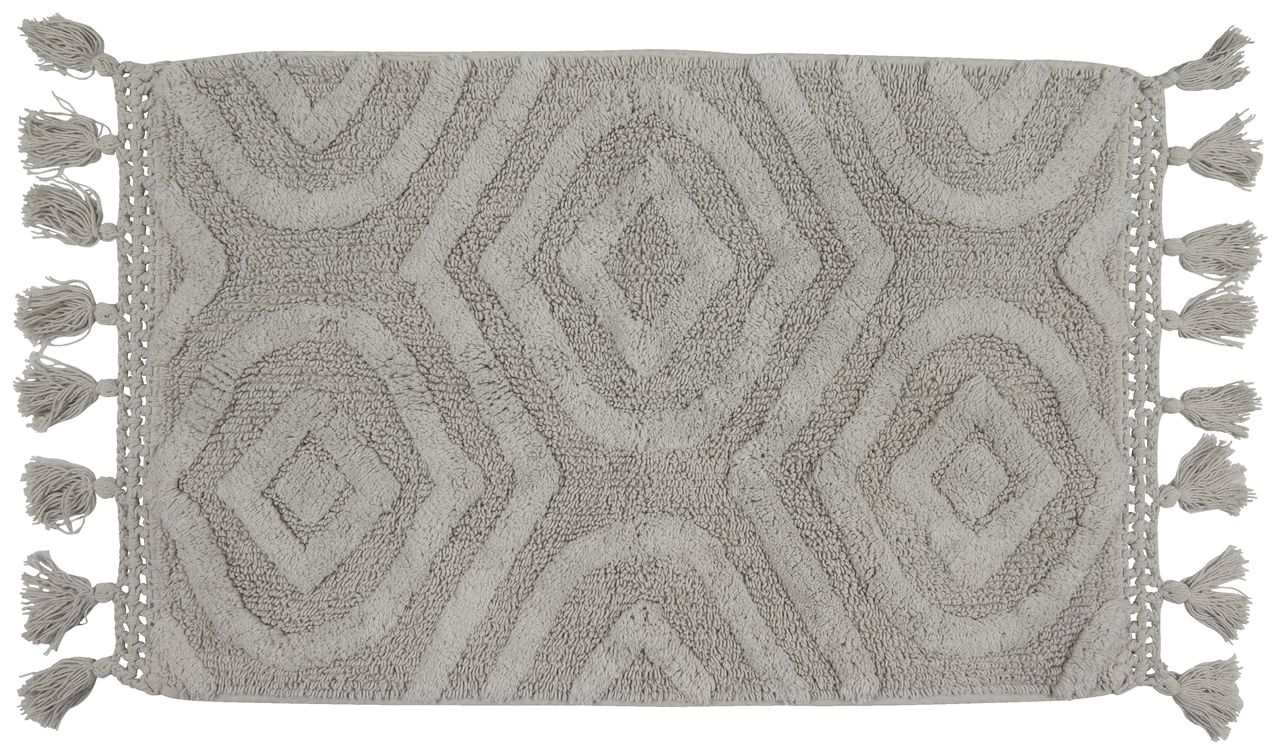 Bath mat KONGA 50x80 light grey JYSK