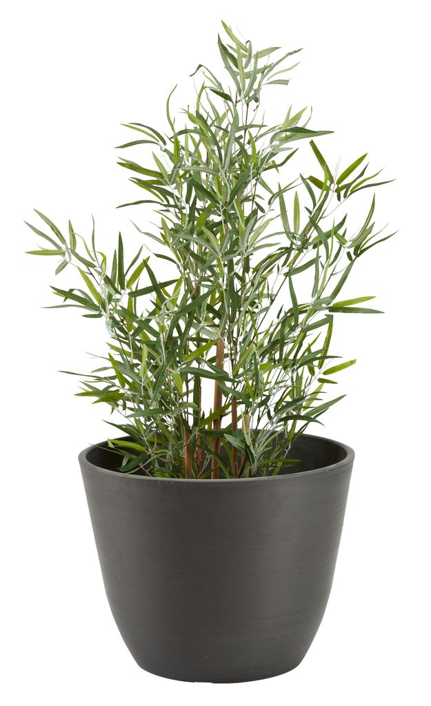 Grey flower pot Ø41xK33