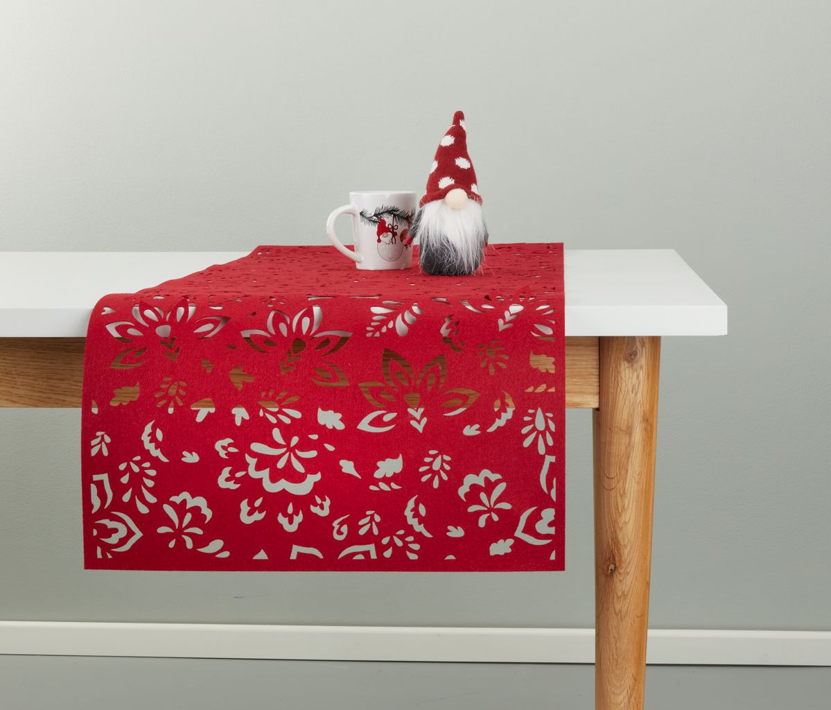 Table runner LOKI 40x150 red | JYSK