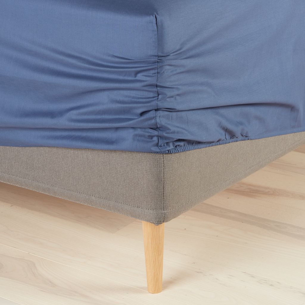 Fitted sheet FRIDA Single blue JYSK