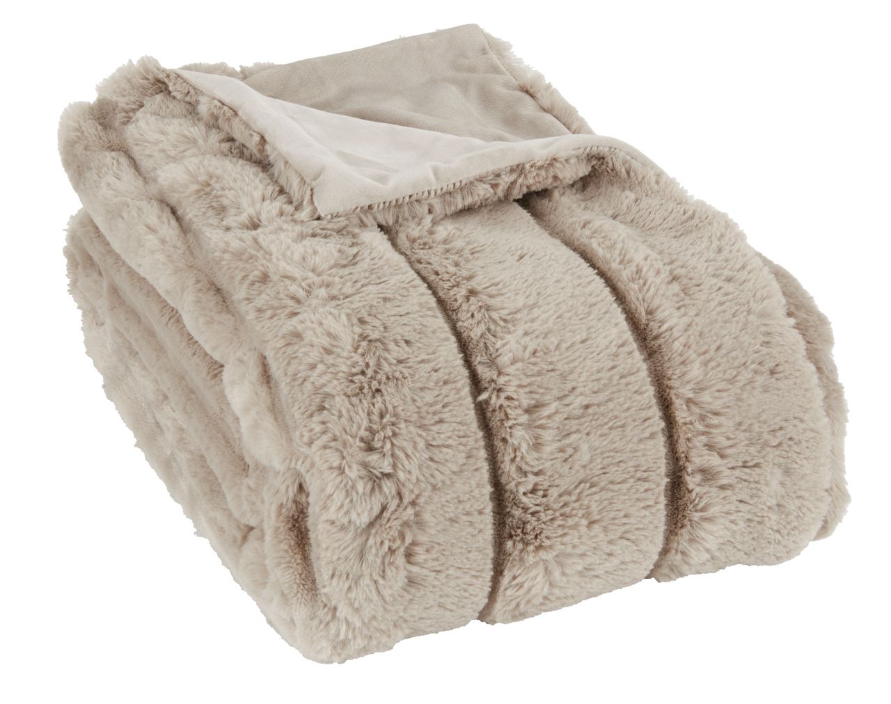 taupe STAVKLOKKE Kuscheldecke JYSK | 130x170