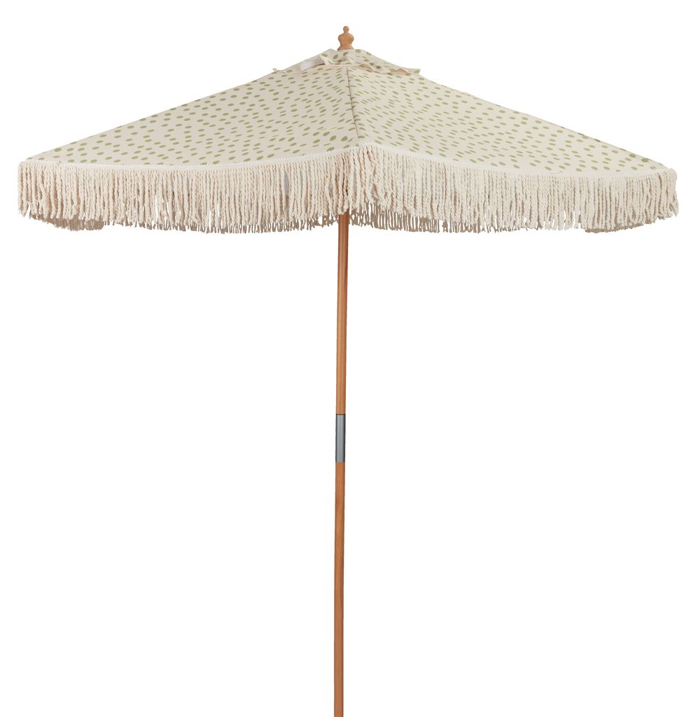 Parasol YPPENBJERG Ø200 beige/groen JYSK