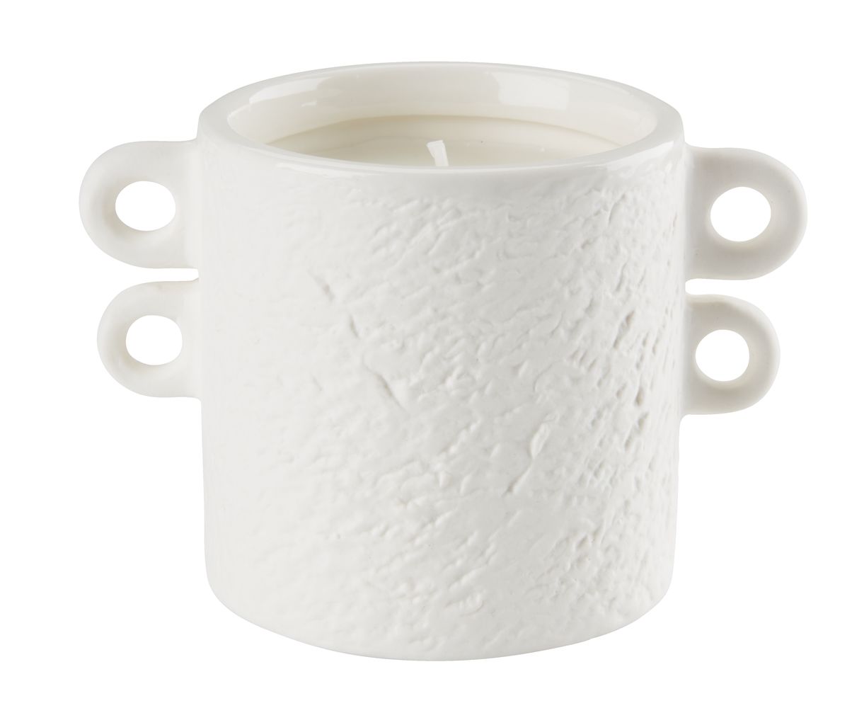 Candle JANSEN D8xH8cm white JYSK