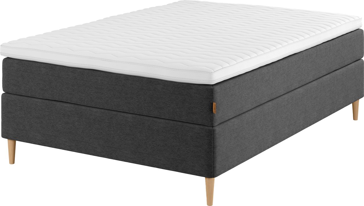 Boxspring 140x200 GOLD C30 DREAMZONE grijs40 JYSK