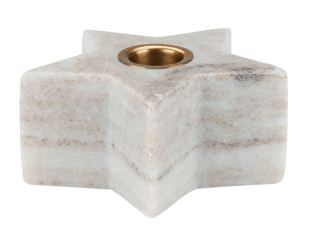 Candle holder RUTILKVARTS D10xH5cm JYSK