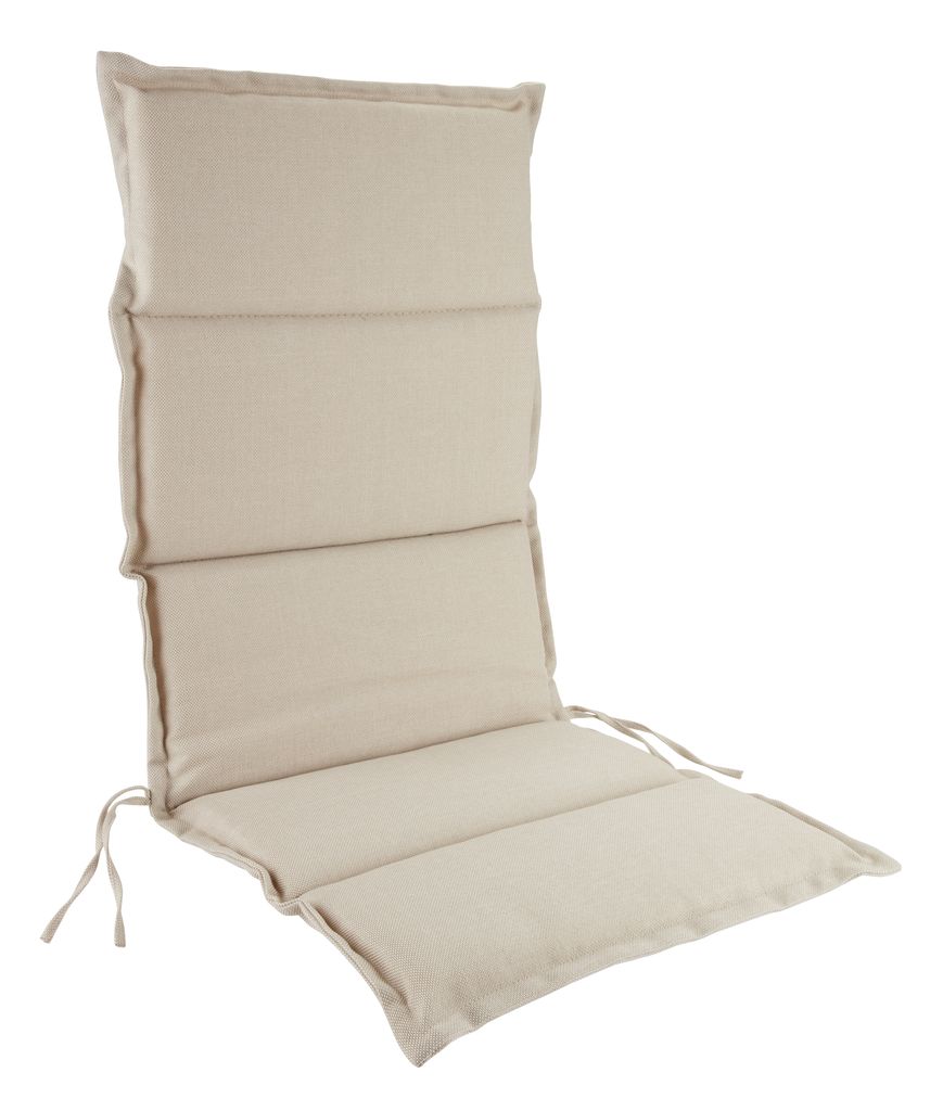 Garden cushion recliner chair BREDFJED offwhite JYSK