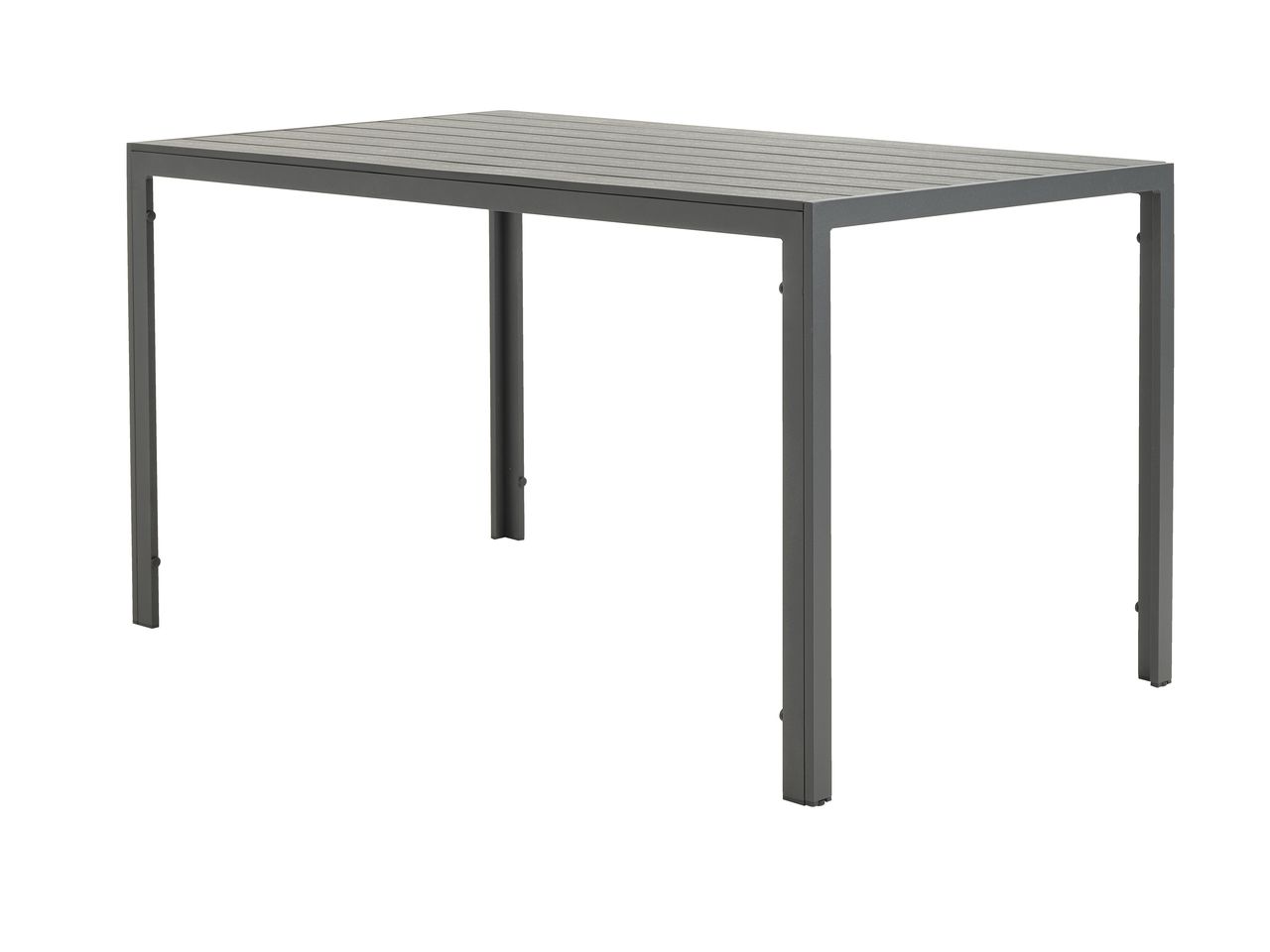 Gartentisch JERSORE B80xL140 schwarz JYSK