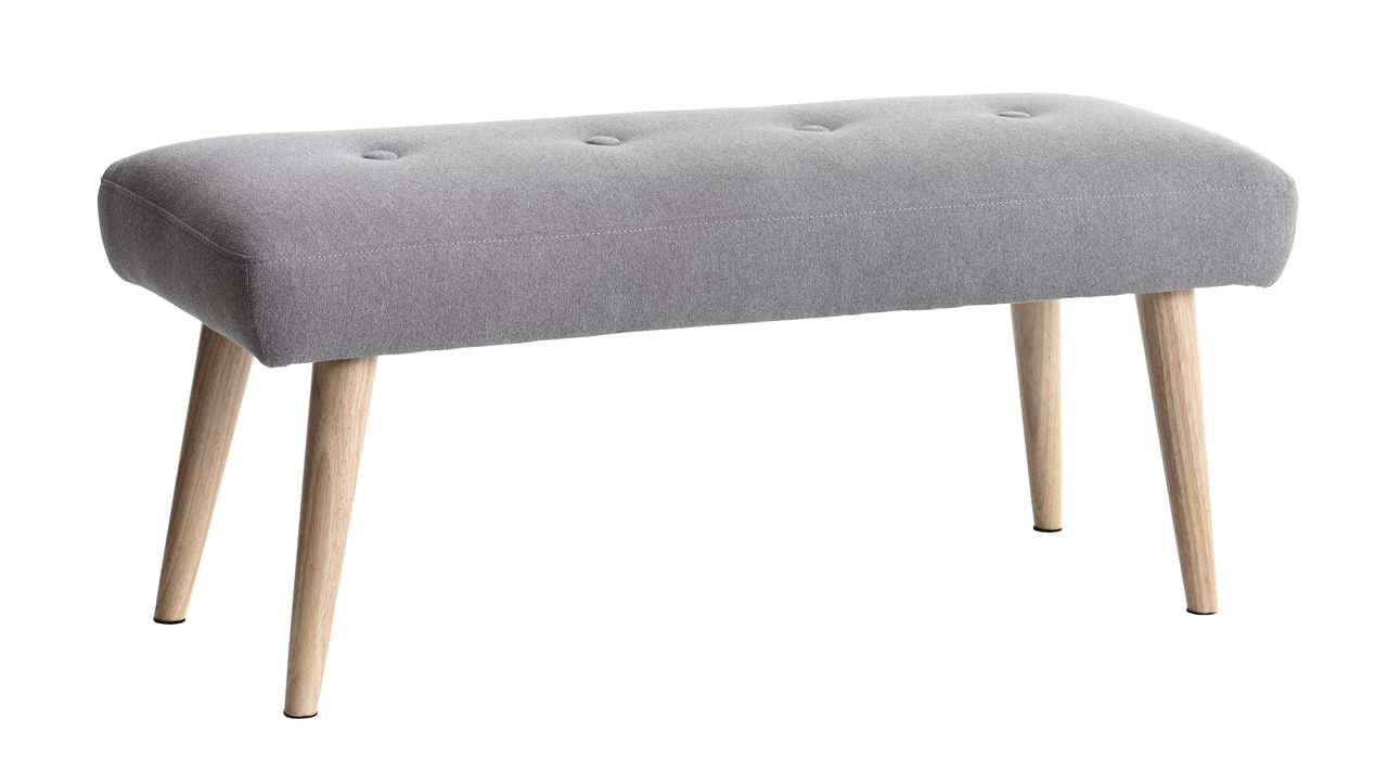 Bench EGEDAL light grey JYSK
