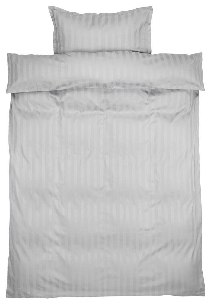 Blumtal Grey Bedding Single Duvet Cover Set - 100% Cotton Sateen like –
