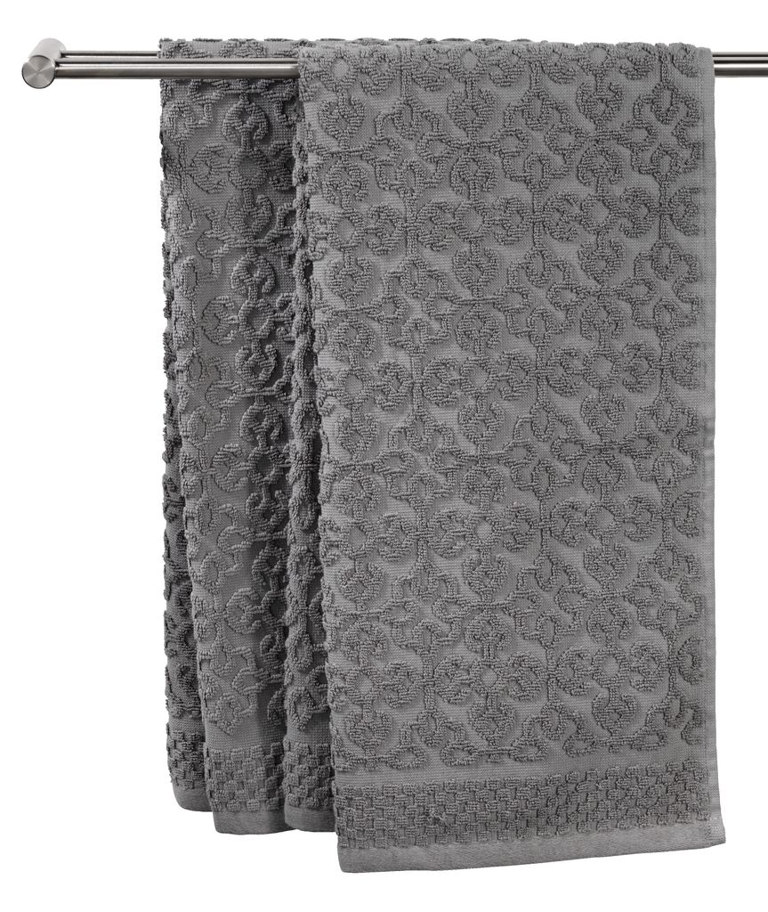 Bath towel STIDSVIG 70x140 grey JYSK