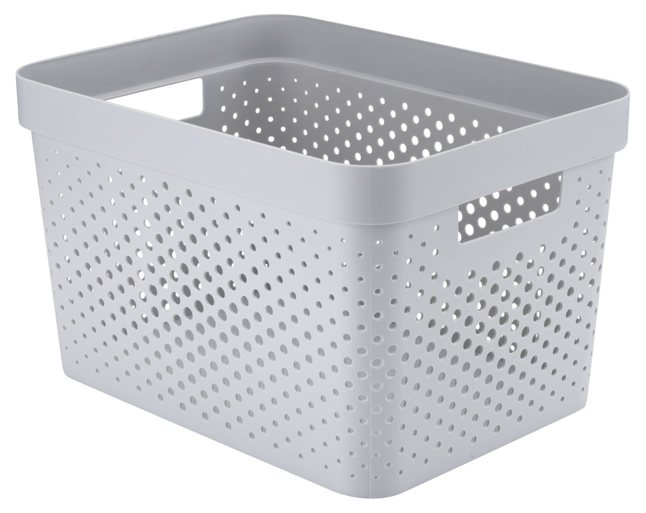 Korb INFINITY 17L Plastik grau JYSK