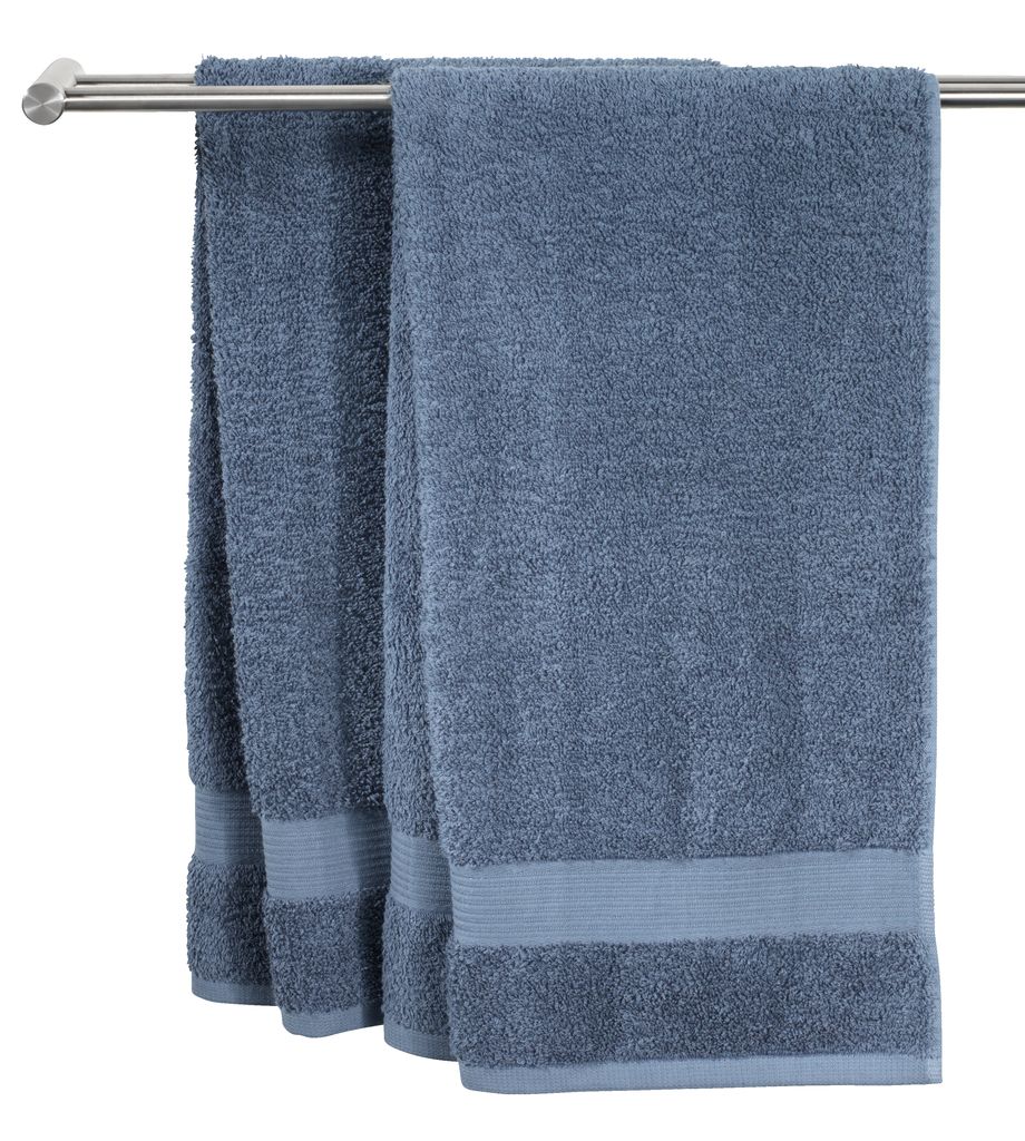 dusty blue bath towels