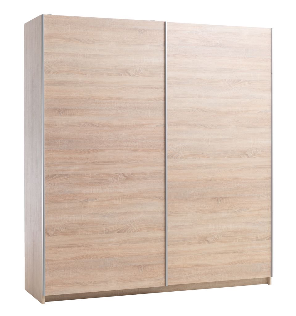 Kleiderschrank SATTRUP 201x219 eiche DÄNISCHES BETTENLAGER