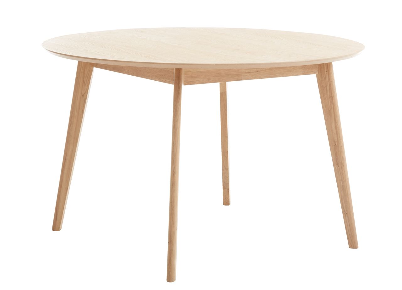 Dining table KALBY D120 light oak | JYSK