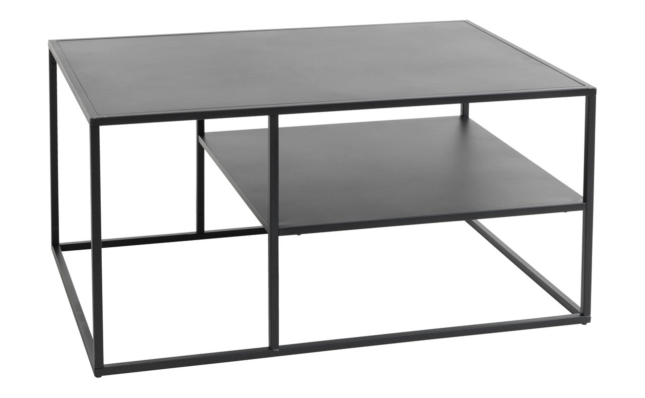 Onwijs Salontafel VIRUM 60x90 m/schap zwart | JYSK GT-64