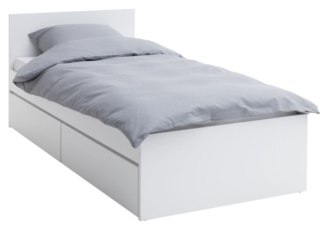  Bed  frame  LIMFJORDEN Single white JYSK 