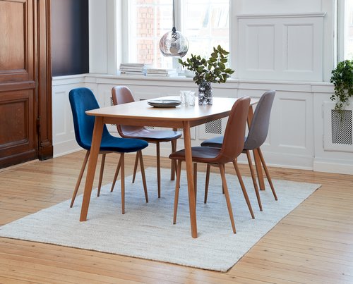 Dining chair JONSTRUP grey/oak