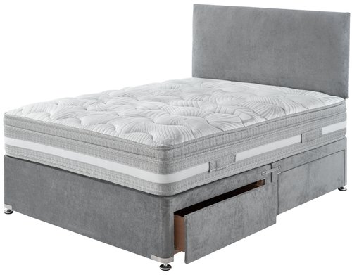 Headboard H10 PLAIN Double Grey-37