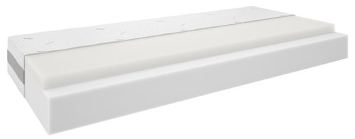 Materac piankowy 160x200 GOLD F85 jasnoszary