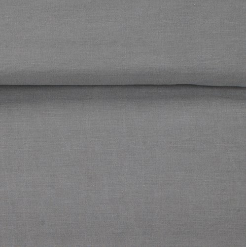 Parure de lit SANNE coton lavé 240x220 gris
