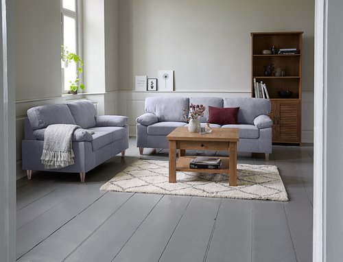 Sofa GEDVED 2Sitzer hellgrau JYSK