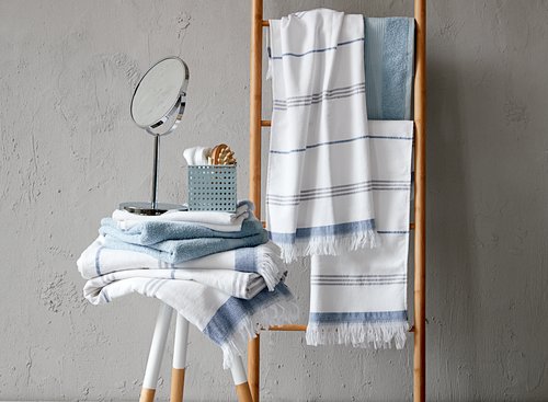 Espelho dupla face MEDLE A35cm aço