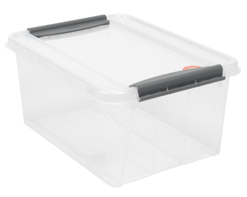 Boîte de rangement PROBOX 14L a/couvercle transparent