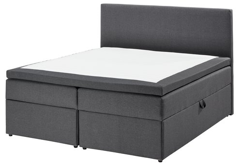 Boxspring krevet 180x200cm GOLD C50 sa odlaganjem siva-41