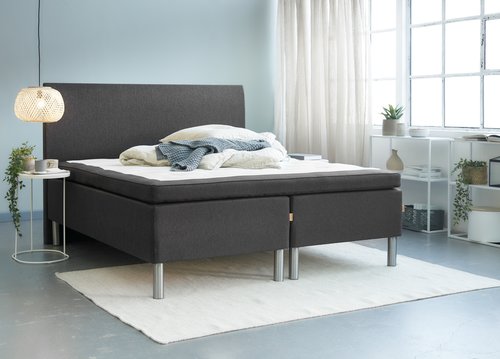 Resårbotten 180x200 GOLD B60 Comfort+ grå-40