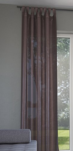 Завеса LUPIN 1x140x300 с копринен вид лилава
