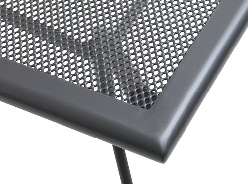 LARVIK D150 stol siva + 4 LARVIK podesive stolice siva