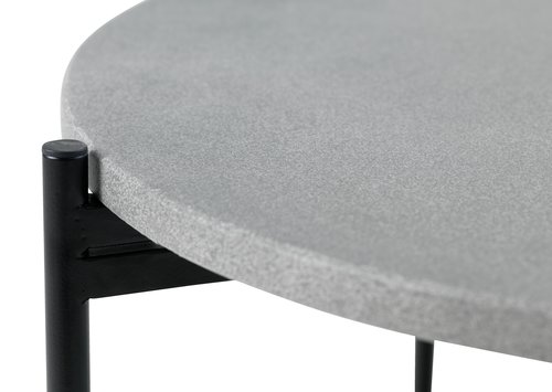 Лаунж столик OTTA д.53см в.46см сірий