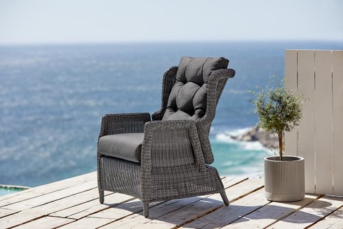 Cadeira lounge FALKENBERG cinzento